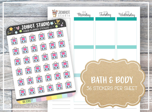 CANDLE and LOTION STORE - Kawaii Planner Stickers - Shopping Stickers - Journal Stickers - Cute Stickers - Decorative Stickers - K0080
